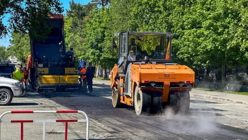 В Южно-Сахалинске обновили около 70 тысяч квадратных метров дорог