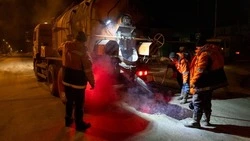 Ночная смена: Южно-Сахалинск наращивает темпы ремонта дорог