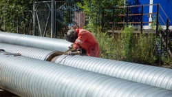 300 метров тепловых сетей меняют в 11-м микрорайоне