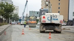 Больше 100 тысяч квадратных метров дороги отремонтированы в Южно-Сахалинске