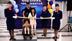 Аэровокзал Южно-Сахалинска проводил первый международный рейс из нового здания