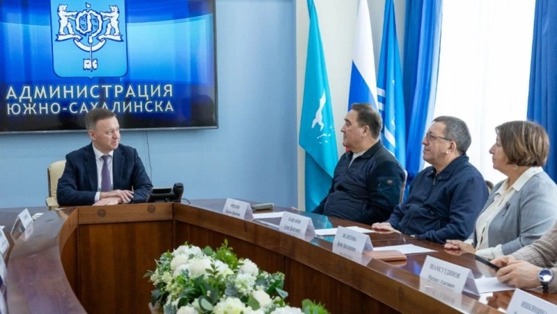 Сергей Надсадин встретился с вице-президентом федерации лыжных гонок России