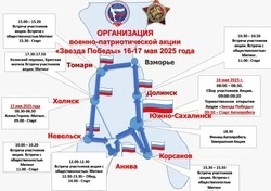 Патриотический автопробег «Звезда Победы» пройдет на юге Сахалина