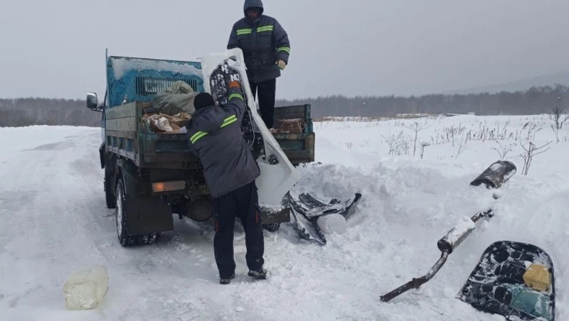 С наступлением весны в Южно-Сахалинске усиливают темпы ликвидации несанкционированных свалок