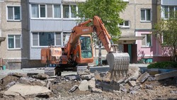 В  Южно-Сахалинске активно идет капитальный ремонт дворовых территорий 