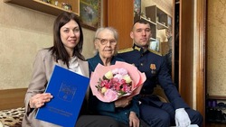  Ветеран труда  Мария Грачева из Южно-Сахалинска отметила 97-летие