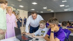 Валерий Лимаренко пообщался с участниками интенсивной образовательной смены центра одаренных детей 