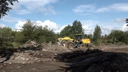 В Южно-Сахалинске продолжается ликвидация несанкционированных свалок