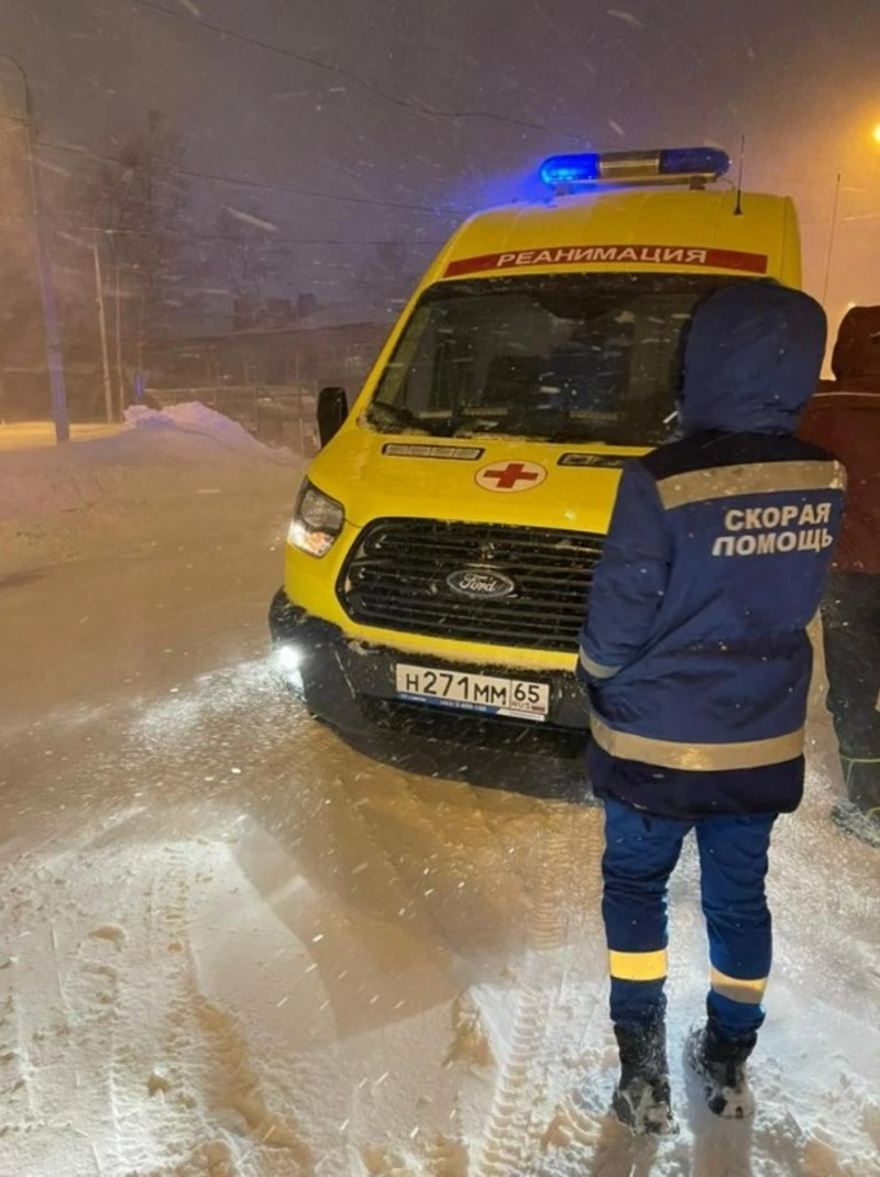 18 бригад скорой помощи спасали южносахалинцев  во время январского циклона 