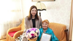 Участница трудового фронта Галина Васильевна Григорова из Южно-Сахалинска отмечает 97-летие