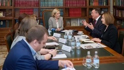 Губернатор Лимаренко обсудил с министром культуры РФ Ольгой Любимовой развитие сферы в регионе
