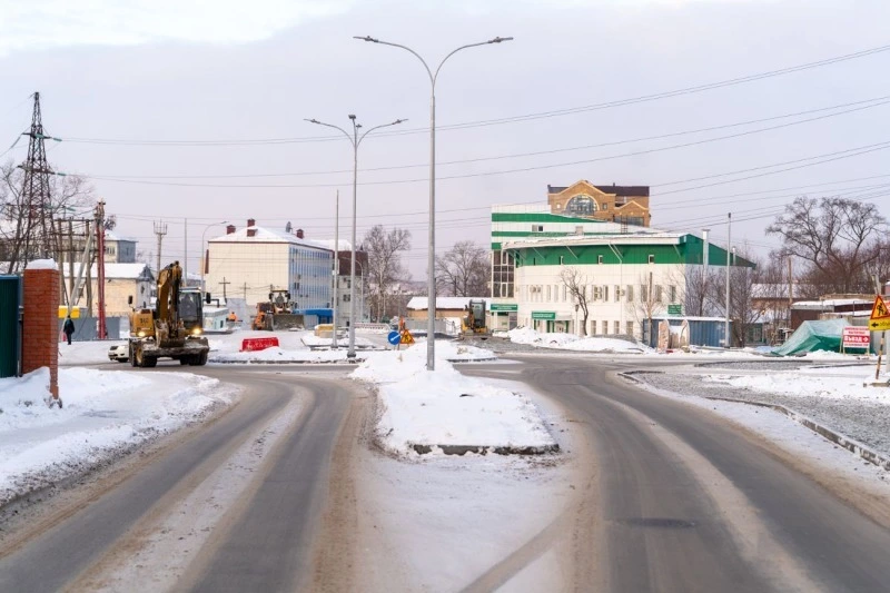 Капремонт завершается: в Южно-Сахалинске готовятся открыть для проезда улицу Бумажную