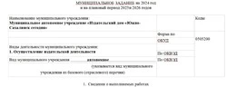 Муниципальное задание на 2024 год