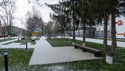 Первый этап благоустройства бульвара Студентов на стадии завершения