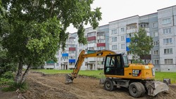 В Южно-Сахалинске набирает обороты ремонт дворов