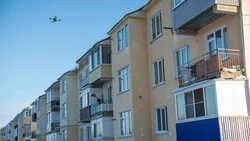 Цифровой контроль: в Южно-Сахалинске БПЛА помогают выявлять наледь на крышах домов