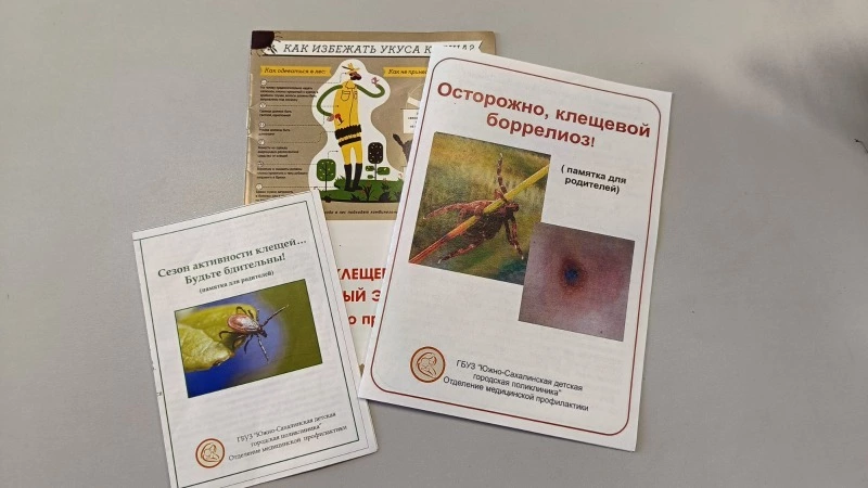 В детской поликлинике Южно-Сахалинска можно привиться от клещевого энцефалита