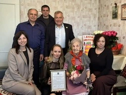 Ветеран Великой Отечественной войны Нина Харенко отмечает 104-й день рождения