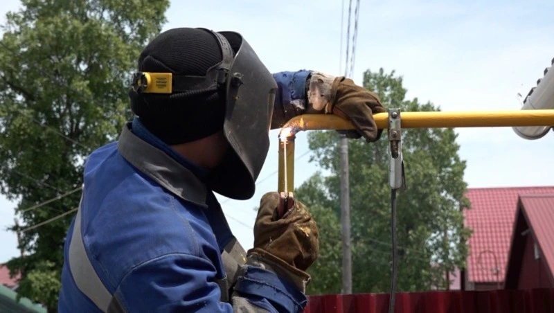 Дома жителей Владимировки в Южно-Сахалинске подключают к газу