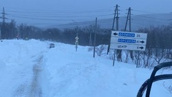 На всех автодорогах Сахалинской области возобновят движение 29 января