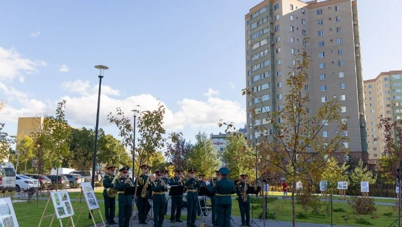 Ещё один сквер открыт в Южно-Сахалинске