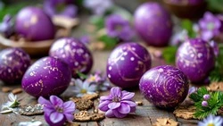 Без капли химии: секрет идеального оттенка пасхальных яиц