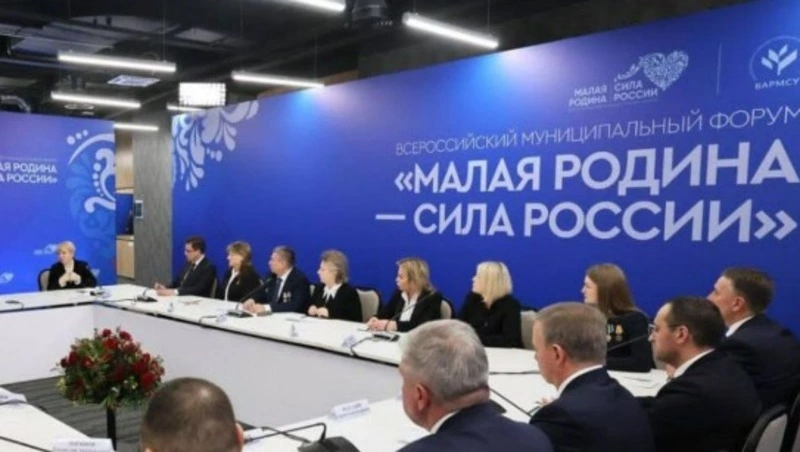 Мэр Южно-Сахалинска Сергей Надсадин встретился с Владимиром Путиным
