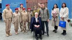  Сахалинская Команда Молодёжки Народного Фронта  приняла участие в акции «Поздравление ветерана»