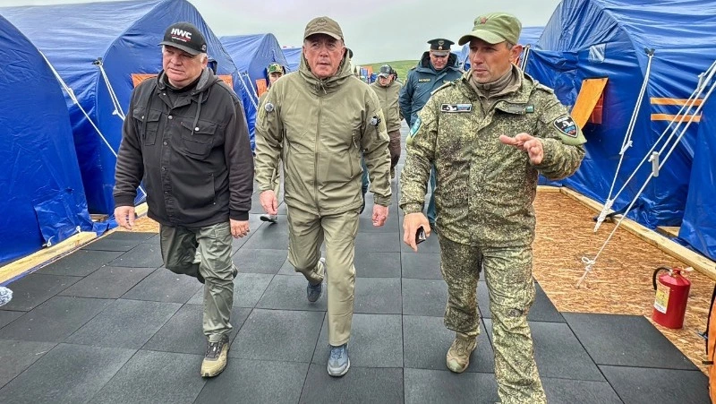 Валерий Лимаренко принял участие в открытии военно-патриотического лагеря на острове Шумшу