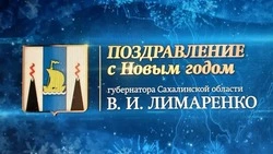 Валерий Лимаренко поздравляет сахалинцев и курильчан с наступающим 2025 годом