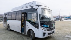 Новые автобусы выходят на отдаленные и пригородные маршруты Южно-Сахалинска