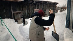 Активисты помогают южно-сахалинским пенсионерам расчищать придомовые территориии  от снега