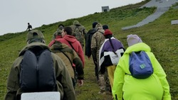Первая группа курсантов и инструкторов центра «ВОИН» прибыла на курильский остров Шумшу