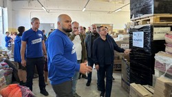 Владимир Якушев: «Единая Россия» доставила в Курскую область более 800 тонн гуманитарной помощи