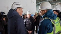 Мэр Сергей Надсадин и губернатор Валерий Лимаренко проинспектировали строительство ЦДМШ