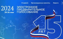  Завершено электронное предварительное голосование «Единой России»