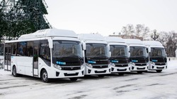 Пять районов Сахалина получили 25 современных автобусов