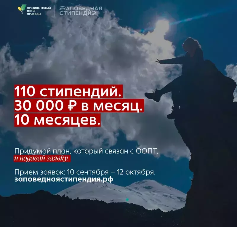 Сахалинских студентов приглашают на конкурс Президентского фонда природы
