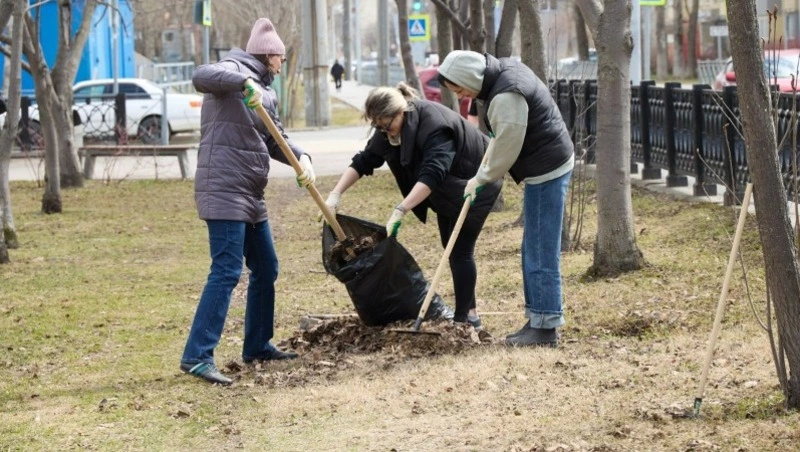 Южносахалинцы присоединились к Всероссийскому субботнику