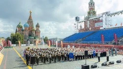 Юные сахалинцы успешно выступили на Красной площади  на фестивале «Спасская башня детям»