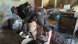 Волонтеры Народного фронта помогают жителям Томари ликвидировать последствия циклона