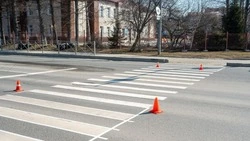 Дорожную разметку обновят на 130 километрах городских улиц Южно-Сахалинска