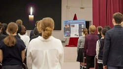 Памятный стенд герою СВО Ивану Ершову открыли в школе № 5 Южно-Сахалинска