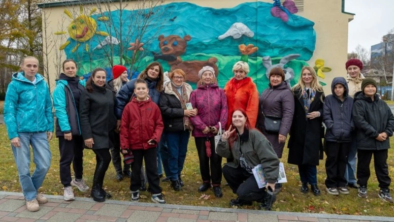 Экскурсионный маршрут «Город-Галерея» в Южно-Сахалинске пополнился новыми муралами