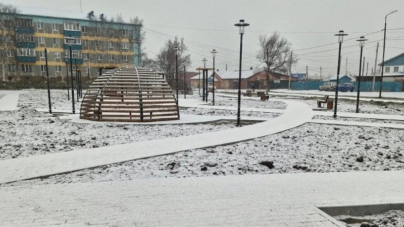 Новый сквер появился в Углегорском районе