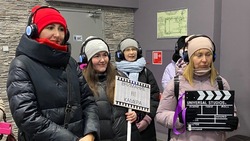 Участники иммерсивной экскурсии сняли в центре Южно-Сахалинска новогоднее кино 