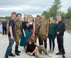 Ученики школы № 8 Южно-Сахалинска сняли игровую картину  «Последний шаг к Победе»