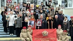 "Бессмертный полк" шагает по школам Сахалина